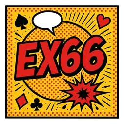 EX66 স্বর্ণাভ চিহ্ন গাঢ় পটভূমি